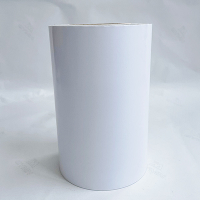 Do forro branco do papel glassine de Art Paper With 80g da folha de alumínio etiqueta de baixa temperatura revestida do pneu