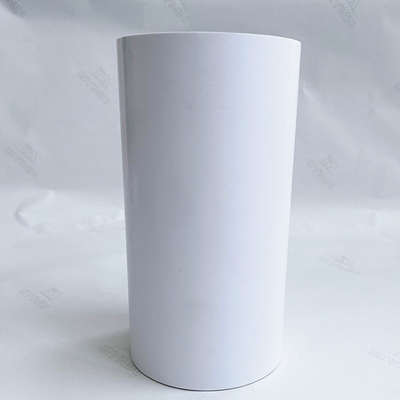 Etiqueta adesiva de papel revestida de alumínio do pneumático com o forro quente do papel glassine da colagem 80g do derretimento