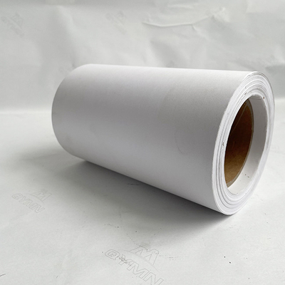 etiquetas adesivas do forro branco do papel glassine 62G com colagem quente de papel sintética do derretimento 75um