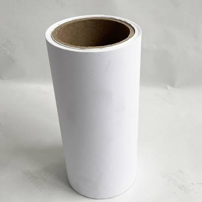 O forro branco revestido do papel glassine de pano 80G anula etiquetas adesivas com colagem quente do derretimento