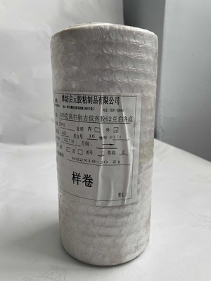 etiqueta branca 60GSM do pneumático do forro do papel glassine 80g com Art Pape revestido de alumínio