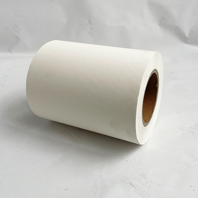 Etiquetas adesivas de papel semi lustrosas com papel de papel glassine branco quente da colagem 60g do derretimento